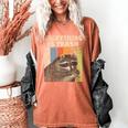 Retro Raccoon Camping Women's Tee | Fun Wildlife Lover Style Yam