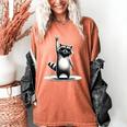 Retro Raccoon Rock Music Women’s Comfort Colors T-Shirt Yam