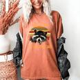 Save The Trash Pandas Raccoon Shirt Raccoon Animal T-Shirt Women's Comfort Colors T-Shirt Yam