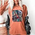 Three Raccoon Moon Women's Comfort Colors T-Shirt | Funny Meme Tee Yam