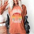 Vintage Raccoon Women's T-Shirt - Retro Save the Trash Pandas Design Yam