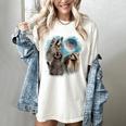 3 Racoon Moon Howling Raccoon Head For Men Women Kid Women's Comfort Colors T-Shirt Ivory