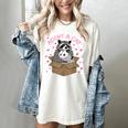 Possum Racoon Adopt A Cat Team Trash Opossums Raccoons Small Women's Comfort Colors T-Shirt Ivory
