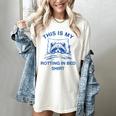 Raccoon Meme Shirt - Women's Comfort Colors - Sarcastic Unwind Tee Ivory