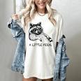 Raccoon Moon Women's T-Shirt - Cute Trash Panda Design Ivory