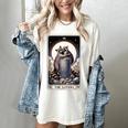 Raccoon Tarot Card The Lovers Raccoon Women's Comfort Colors T-Shirt Ivory