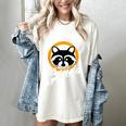 Raccoon Women's T-Shirt | Fun Graphic - Eco-Friendly Message Ivory