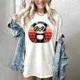 Retro Panda Sunglasses T-Shirt - BBQ & Pool Party Women's Tee Ivory