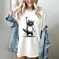 Retro Raccoon Rock Music Women’s Comfort Colors T-Shirt Ivory