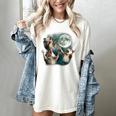 Three Possum Moon 3 Opossum Weird Cursed Meme Women's Comfort Colors T-Shirt Ivory