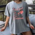 Feral Raccoon Summer | Women's Comfort Colors Tee | Meme Vacation Vibes Gray