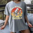 Get In Loser Trash Panda Women's Tee - Funny Animal Graphic Gray