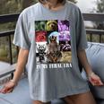In My Feral Era Raccoon Women's T-Shirt | Funny Meme Style Gray
