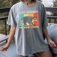 Raccoon Lover Comfort Colors T-Shirt - Introvert Design for Men & Women Gray