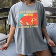 Raccoon Lover T-Shirt - Comfort Colors for Introverted Men & Women Gray