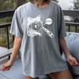 Raccoon Lovers Tee - Fun Meme for Teens | Women's Comfort Fit T-Shirt Gray