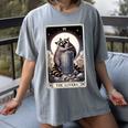 Raccoon Tarot Card The Lovers Raccoon Women's Comfort Colors T-Shirt Gray