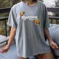 Raccoon Whisperer Women's T-Shirt | Cute Raccoon Lover Tee Gray