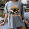 Save The Trash Pandas Raccoon Shirt Raccoon Animal T-Shirt Women's Comfort Colors T-Shirt Gray