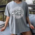 Workout Raccoon Tee | Women’s Comfort Colors | Fun Gym Gift Gray