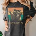 Adopt A Street Cat & Raccoon Art Lovers - Women's Comfort Tee Pepper