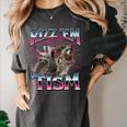 Autism Awareness Women's T-Shirt - Quirky Racoon Meme Design Pepper