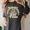 Autism Awareness Women's T-Shirt - Raccoon Meme Comfort Fit Pepper