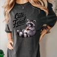 Cute But Feral Panda Raccoon Costume Raccoon Trash Women's Comfort Colors T-Shirt Pepper