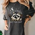 Funny Raccoon Women's T-Shirt - Playful Wildlife Design | Casual Tee Pepper