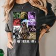 In My Feral Era Raccoon Women's T-Shirt | Funny Meme Style Pepper