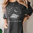 Raccoon Cowboy Unisex Comfort Colors T-Shirt - Fun Graphic Tee Pepper