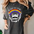 Raccoon LGBTQ Pride T-Shirt - Be Gay Do Crime Comfort Tee Pepper