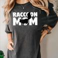 Raccoon Mom Women's Comfort Colors T-Shirt - Animal Lover Gift Pepper