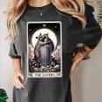Raccoon Tarot Card The Lovers Raccoon Women's Comfort Colors T-Shirt Pepper