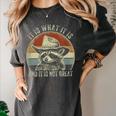 Raccoon Trash Panda Women's T-Shirt | Fun & Quirky Statement Pepper