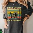 Retro Angry Raccoon Tee - Women's Comfort Fit | Playful Design Pepper