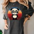 Retro Panda Sunglasses T-Shirt - BBQ & Pool Party Women's Tee Pepper