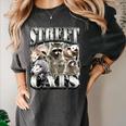Retro Raccoon Summer Women's Tee | Unhinged & Feral Design Pepper