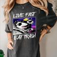 Street Cats & Trash Pandas Tee - Fun Women's Cotton T-Shirt Pepper