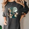 Three Possum Moon Women's T-Shirt - Quirky Comfort Meme Wear Pepper