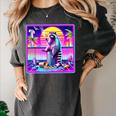 Vaporwave Raccoon Meme Women's T-Shirt - Retro Synthwave Art Pepper