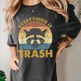 Vintage Raccoon Lovers Women's T-Shirt - Fun Graphic Tee Pepper