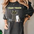 Women's Short Sleeve T-Shirt | Garbage Gang Opossum Raccoon Fun Pepper
