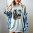 3 Racoon Moon Howling Raccoon Head For Men Women Kid Women's Comfort Colors T-Shirt Bay