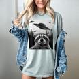 Alien UFO Raccoon Women's T-Shirt - Fun & Comfy Graphic Tee Bay