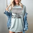 Alien UFO Raccoon Women's T-Shirt – Quirky Cosmic Style Bay