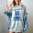 Moody Raccoon Meme Women's T-Shirt | Comfort Colors - Humorous Bay