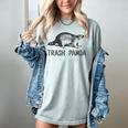 Raccoon Animal Print Grey T-Shirt - Women's Classic Fit Short Sleeve Bay