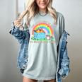 Raccoon Dumpster Fire T-Shirt - Groovy Women's Comfort Colors Bay