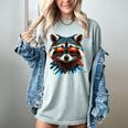 Raccoon Theme Women’s Comfort Colors T-Shirt - Casual Style Bay